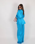 Kimono pants ocean (pantaloni)
