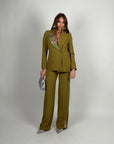 Pantalone Yole verde oliva