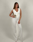 Pantalone Mirabelle White