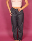Pantalone gessato Grigio