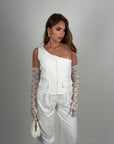 Pantalone Lucia White