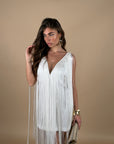 Scenic dress off white