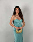 Dress Sofia verde tiffany