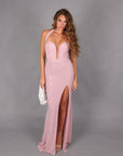Long dress Anastasia Pink