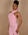 Dress Jumeirah scollo america pink
