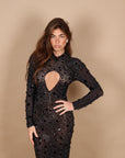 Abito luxury diamond eclipse nero