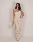 Jumpsuit Candy beige