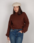 Pull liberty mezzo collo Brown