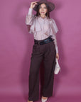 Pantalone classico Brown