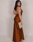 Keira dress bronze
