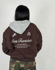 Bomber Sporty brown