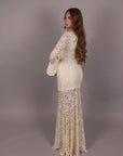 Dress in pizzo panna