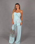 Jumpsuit candy strass polvere