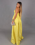 Carol dress giallo