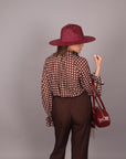 Camicia pois Brown