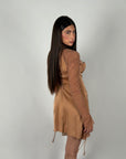 Mini dress Chiara beige