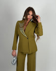 Pantalone Yole verde oliva