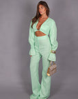 Linum Crop menta