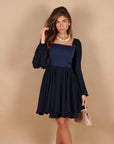 Mini dress Dubai Blu navy