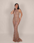 Abito luxury diamond micro flowers