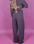 Pantalone Brown vita alta
