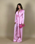 Flower Luxury Blazer pink