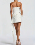 Mini dress Mayla bianco