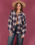 Camicia britannique blu