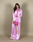 Flower Luxury Blazer pink