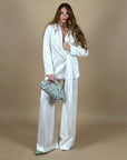 Flower Luxury Blazer off white