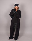 Pantalone palazzo nero