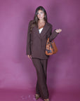 Tailleur Office Brown