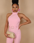 Shape Jumpsuit Pink