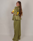 Coordinato kimono Maya verde