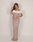 Abito luxury diamond Rose