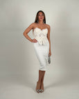 Gonna Tubino Rosy White