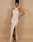 Dress Jumeirah scollo america beige