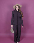 Pantalone Brown vita alta