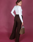 Pantalone classic Brown