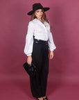 Pantalone classico nero