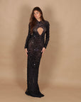 Abito luxury diamond eclipse nero