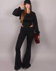 Coordset comfy chic nero