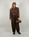 Camicia Scozia bordeaux