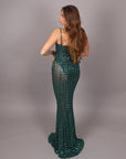 Dress chantal verde