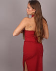 Dress Meredith bordeaux