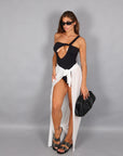 Costume tropicana nero