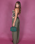 Pantalone basic verde