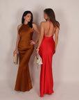 Keira dress red