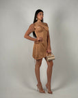 Mini dress Chiara beige