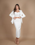 Basic skirt off white